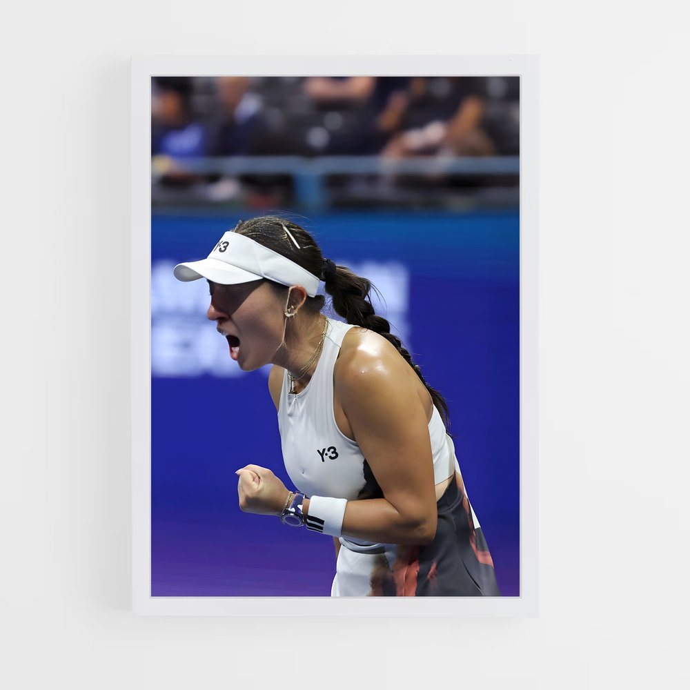 Poster Jessica de pegula – affiche Tennis (vue 3)